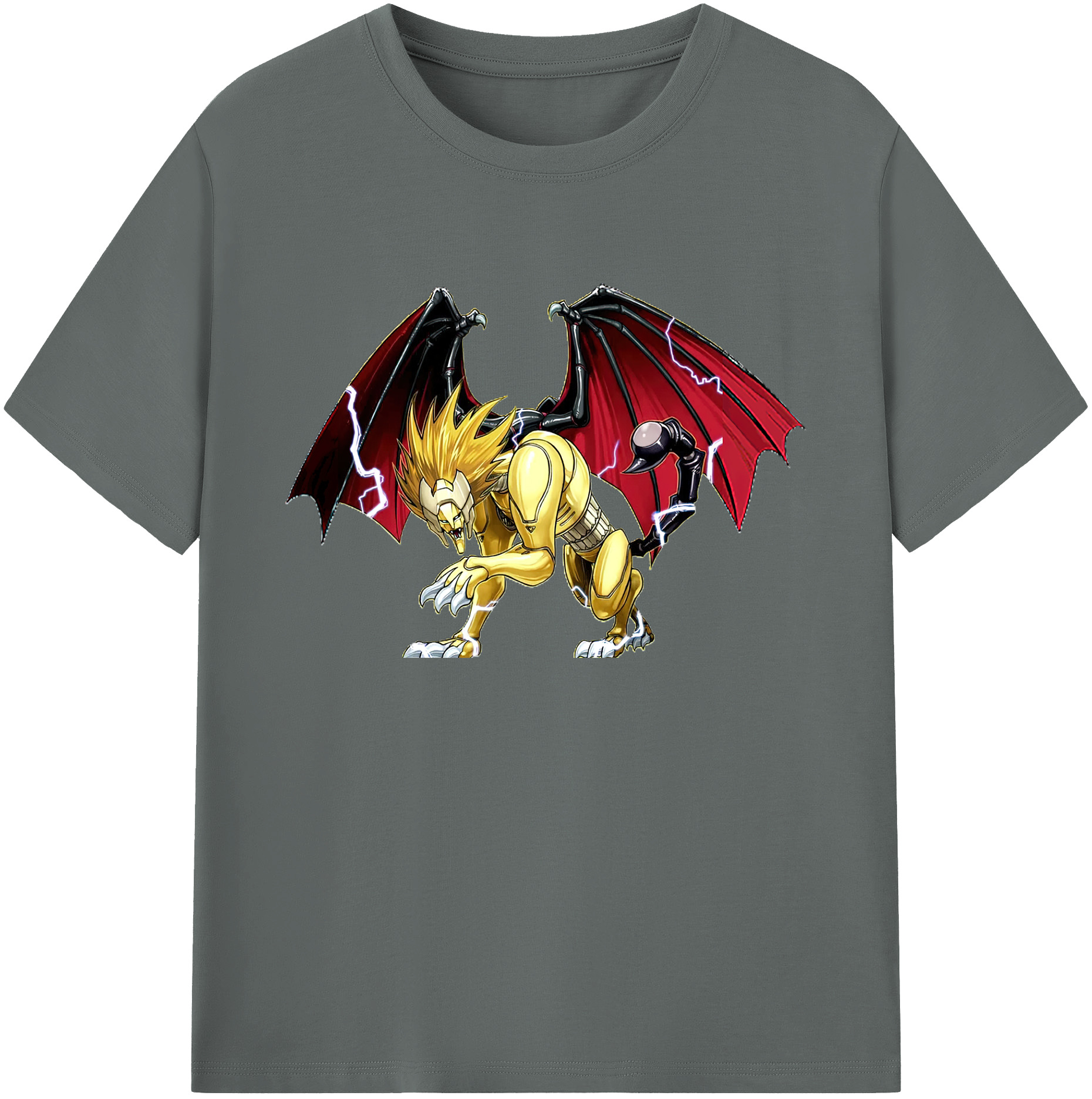 （画像用） 遊☆戯☆王 Yu-Gi-Oh! 綿100％ メンズ半袖Tシャツ｜肌触りやわらか＆通気性